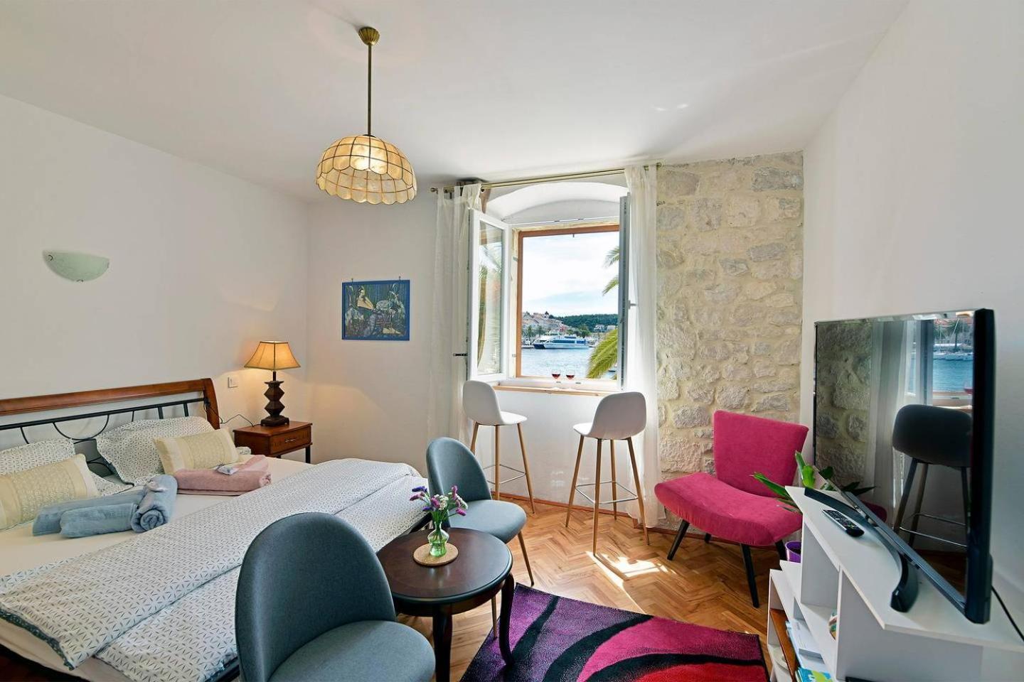 Harmony Room With A Magical Seaview Hvar Town Eksteriør billede