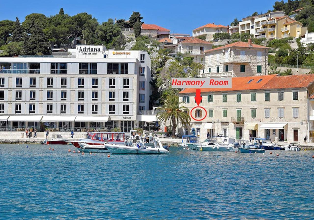 Harmony Room With A Magical Seaview Hvar Town Eksteriør billede