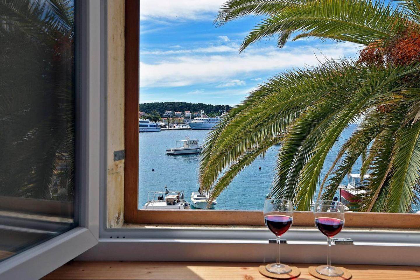 Harmony Room With A Magical Seaview Hvar Town Eksteriør billede