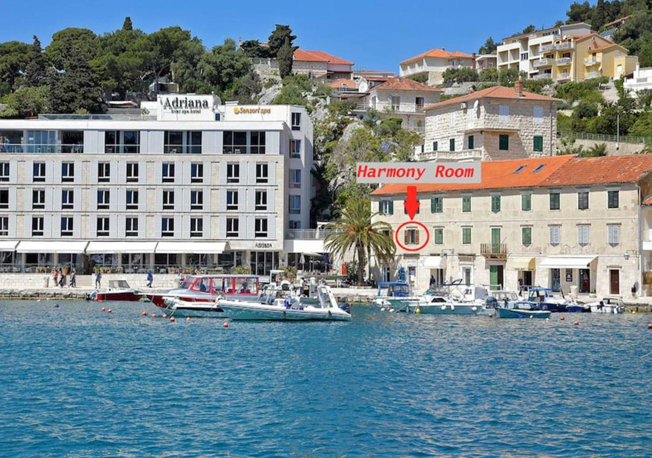 Harmony Room With A Magical Seaview Hvar Town Eksteriør billede